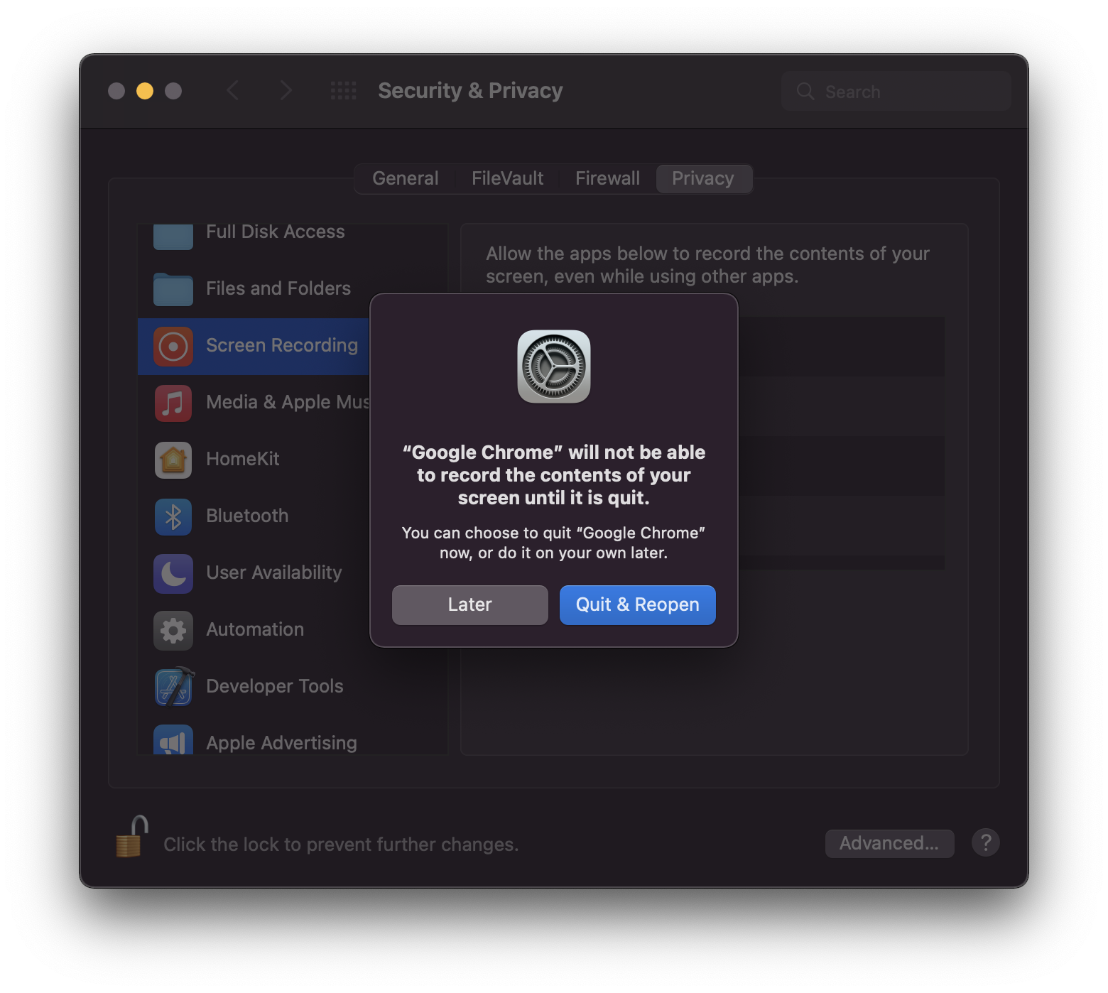 twentythree-enable-screen-recording-permission-for-macos-catalina