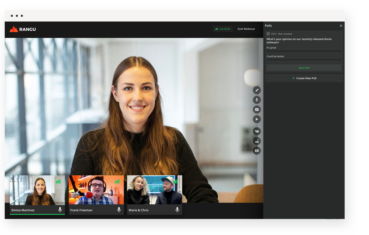 More engaging webinars