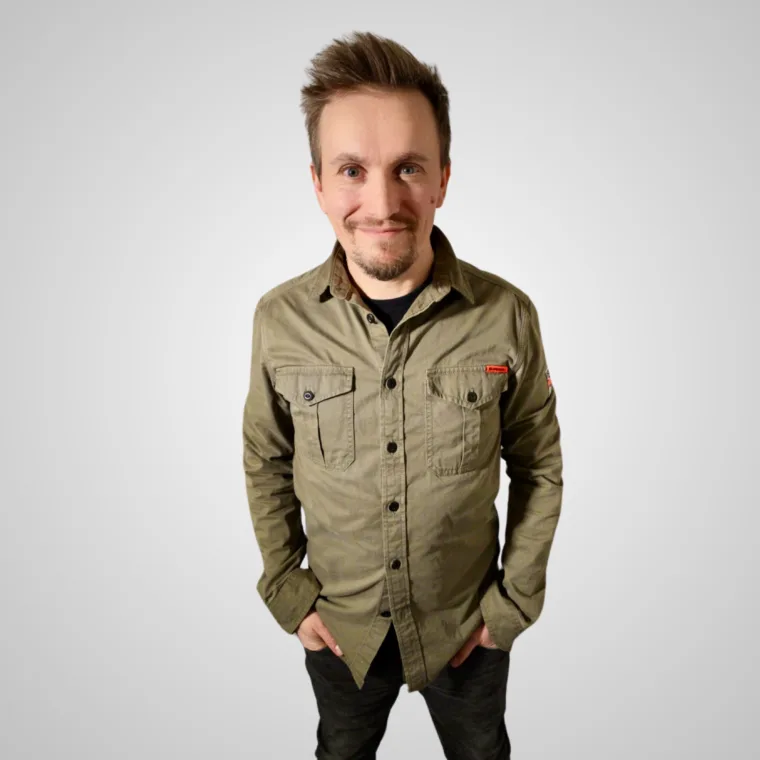 Nick headshot square