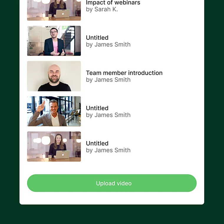 Feature Library upload