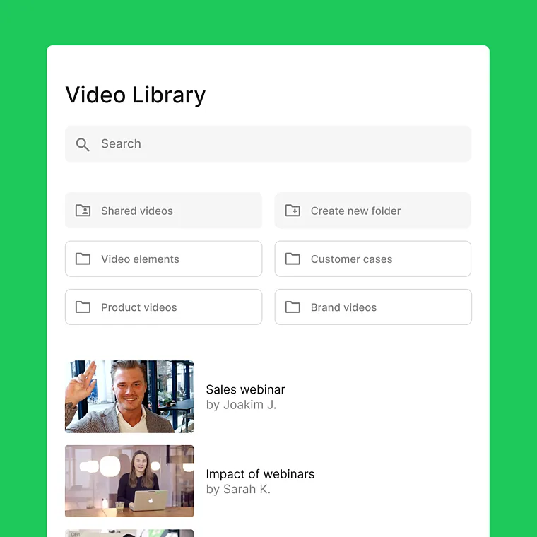 Video Library