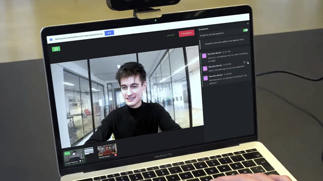 Live Questions During Webinar